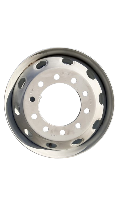 LLANTA DISCO USA BLANCA 10 HOYOS VENT. 8.25 X 22.5 - Repuestos LLANTAS