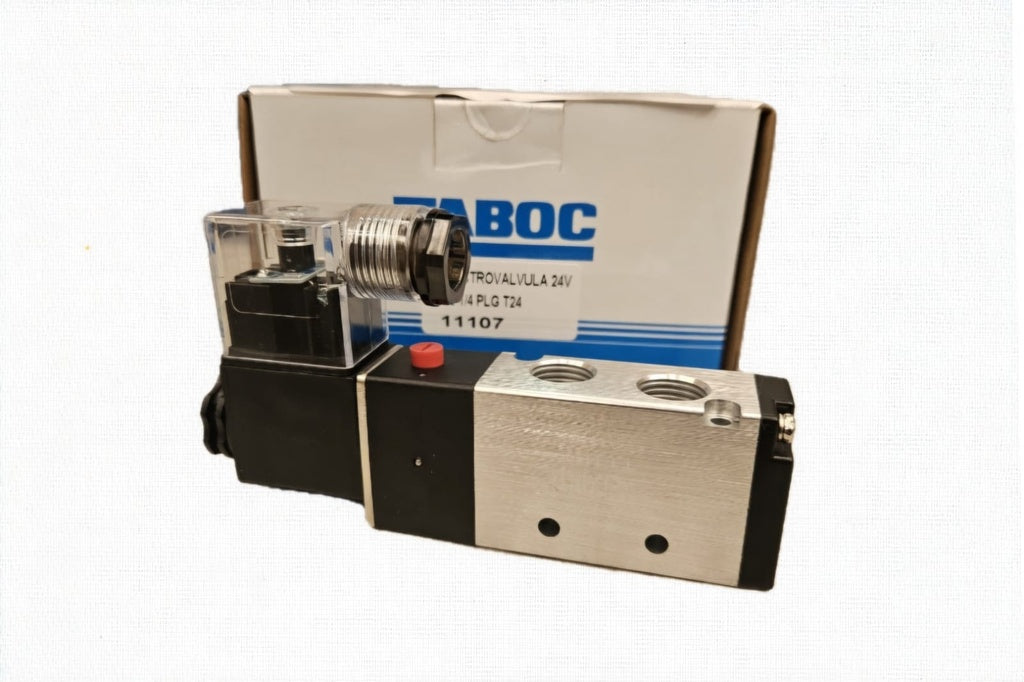 ELECTROVALVULA 24V 5 2 1 4 PLG T24 - Repuestos SEGURIDAD Y ACCESORIOS