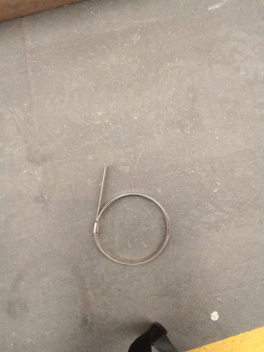 ABRAZADERA DE ACERO INOXIDABLE 4PLG VL