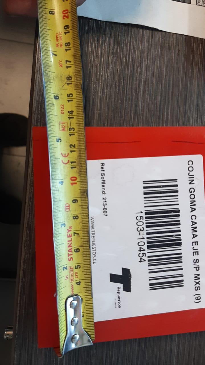 PASTILLA  EJE S/P MXS (9) 13.4 x 13 X 1.8 cm