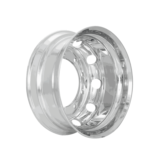 LLANTA DISCO ALUMINIO EUROPEA 22.5x8.25 SH DOBLE PULIDO - Repuestos LLANTAS