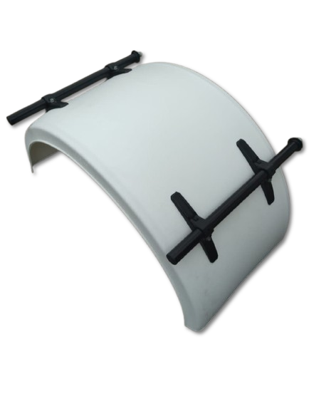 TAPABARRO 1 EJE 5120190 PLOK BLANCO - Repuestos SEGURIDAD Y ACCESORIOS