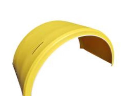 TAPABARRO 1 EJE 5120190 PLOK AMARILLO - Repuestos SEGURIDAD  Y ACCESORIOS